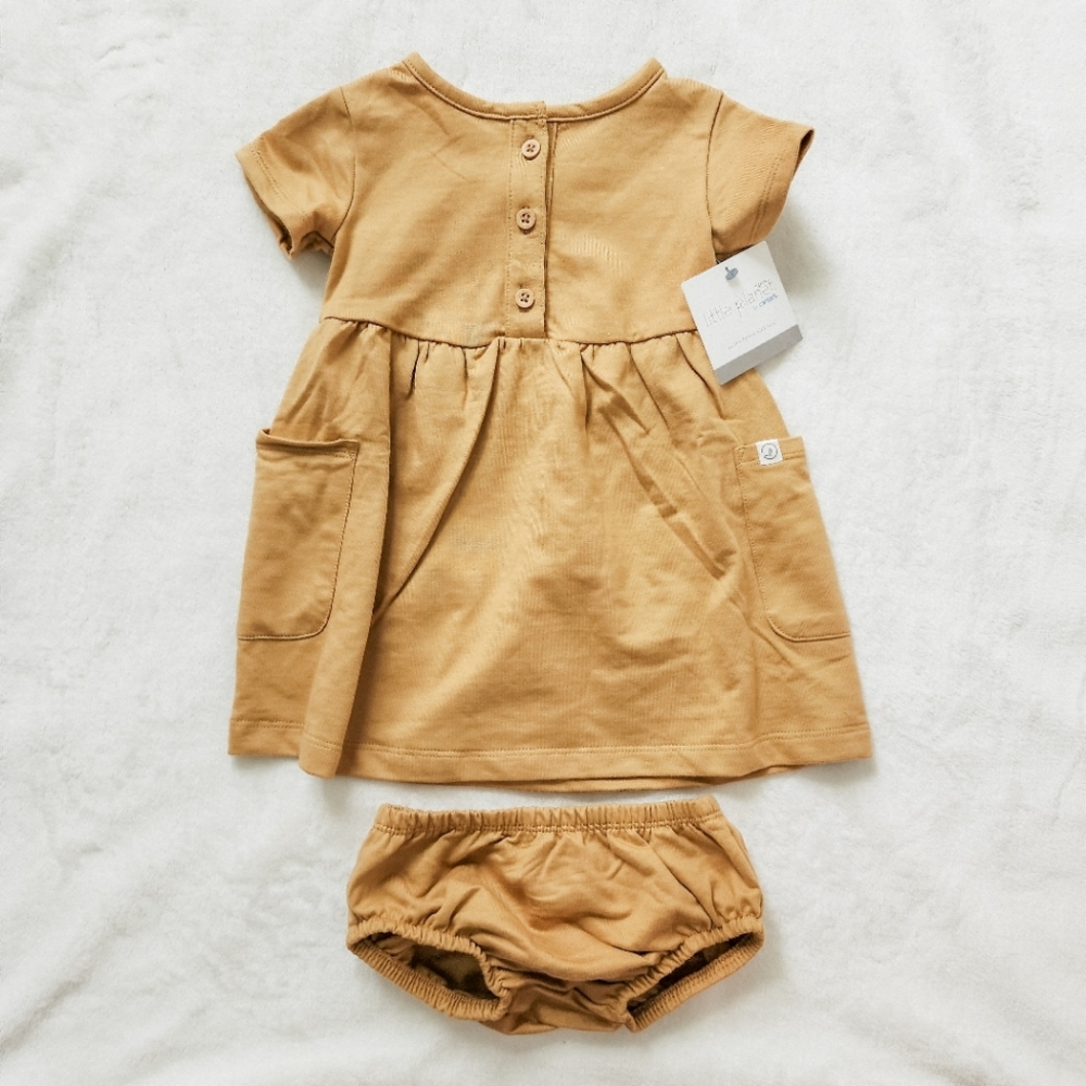 NWT Little Planet Organic Cotton Pocket Dress